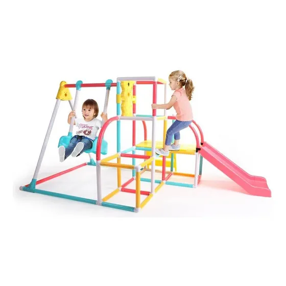 Parque Centro De Juegos 4en1 P/ Niños 1a5 Tobogan Columpio