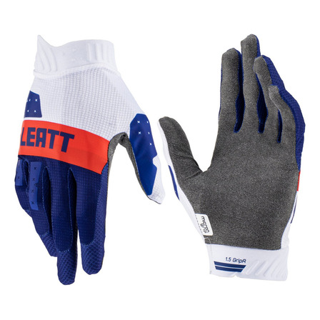Guantes Motocross Leatt - Moto 1.5 Gripr - Azul Talle L Guantes Motocross Leatt - Moto 1.5 Gripr - Azul Talle L