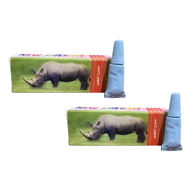 X2 Rhino Retardante Lubricante Hombre Crema Original Azul