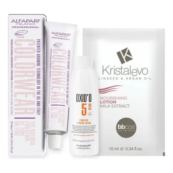 Tintura Color Wear Alfaparf Milano 60 Ml 9.21 Rubio Clarísimo Irisado Ceniza