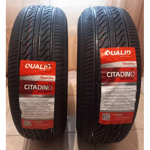 Caucho 195/60/r15 Qualid Citadino Nuevos
