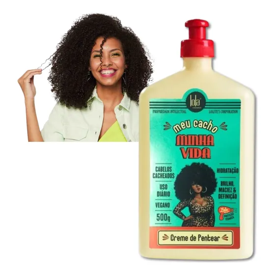 Meu Cacho Minha Vida Creme Pentear Lola Original Cacheados