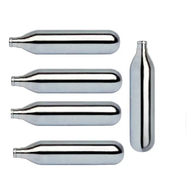 Pipetas De Co2 Gas Comprimido Para Pistolas 12g  Pack X5
