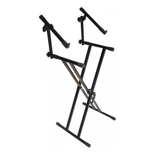 Atril Teclado Doble Xss Base Stand Soporte Pinza Reforzado Atril Teclado Doble Xss Base Stand Soporte Pinza Reforzado