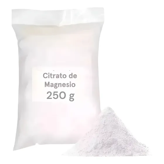 Citrato De Magnesio 250 Gr Suplemento Dietético En Polvo Sin Sabor