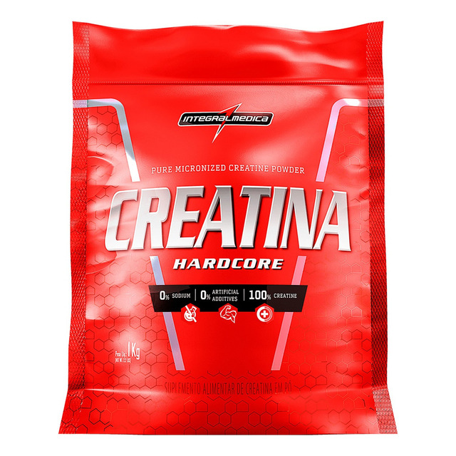 Integralmedica Creatina Hardcore Monohidratada - Pouch 1kg Integralmedica Creatina Hardcore Monohidratada - Pouch 1kg