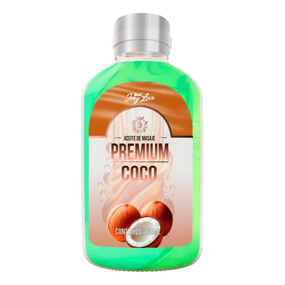 Aceite De Masajes Coco Drenaje Linfático Terapéutico