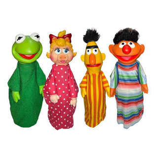 Muñeco Guiñol De Mano Felpa Plaza Sésamo Marioneta Dulcero Muñeco Guiñol De Mano Felpa Plaza Sésamo Marioneta Dulcero
