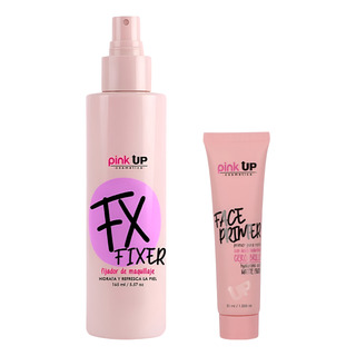 Fijador De Maquillaje Fx Pink Up + Face Primer Fijador De Maquillaje Fx Pink Up + Face Primer