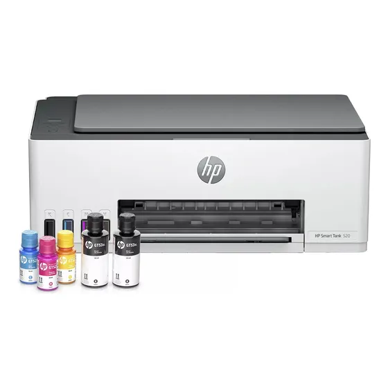 Impresora Multifuncional Hp 520 Tinta Continua Color Nueva.