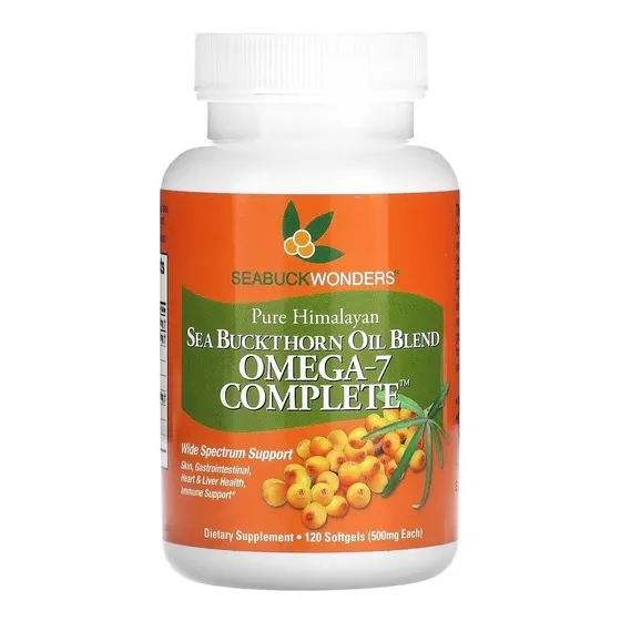 Seabuckwonders Sea Buckthorn Oil Omega-7 Complete X 120 Cáps