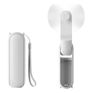 2 En 1 Ventilador De Mano Mini Portatil Con Energía Móvil 2 En 1 Ventilador De Mano Mini Portatil Con Energía Móvil