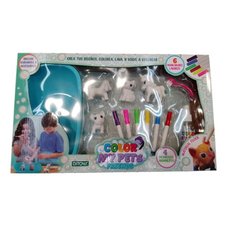 Color My Pets Set 4 Mascotas Para Pintar Ditoys Nryj Color My Pets Set 4 Mascotas Para Pintar Ditoys Nryj