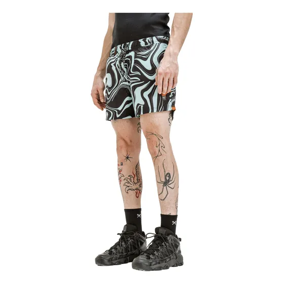 Short Malla De Baño Estampada Luxo J9