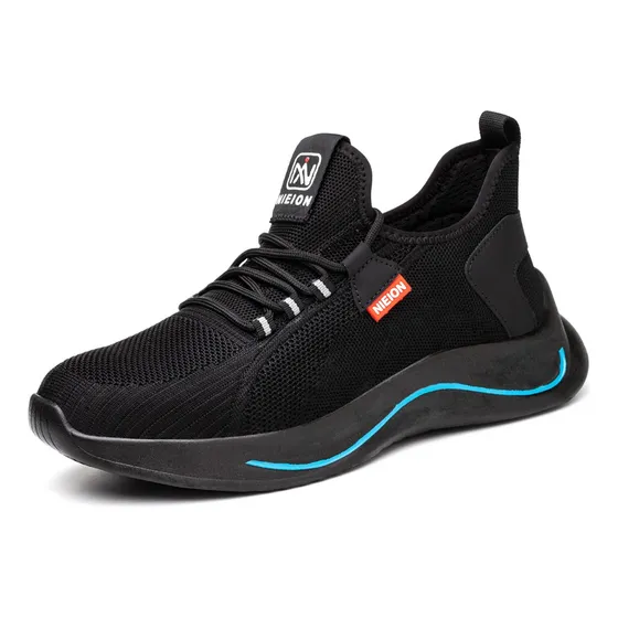 Zapatos De Seguridad Tenis De Fibra Transpirables Nieion