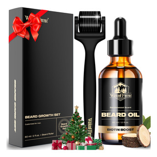 Kit De Crecimiento De Barba Waking Forest Derma Roller De 0, Kit De Crecimiento De Barba Waking Forest Derma Roller De 0,
