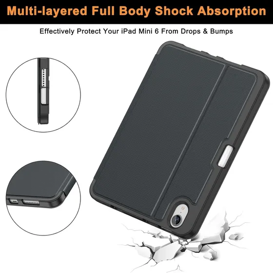 Forro Funda Protector iPad Mini 7  (a17 Pro) / Mini 6  8.3 