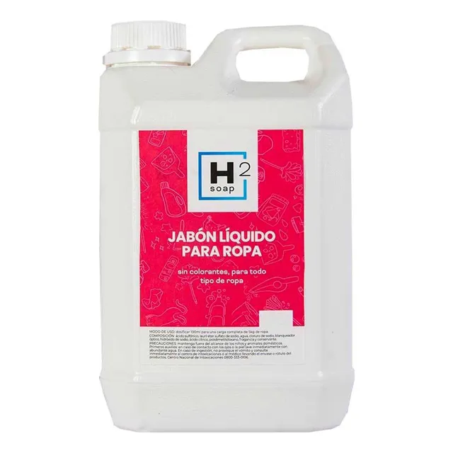 Jabón Para La Ropa 5 Litros Biodegradable-sin Sulfatos