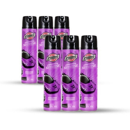 Silicona Para Auto Speedway Aerosol X 420 Cc Garden X 6 Un. Color Violeta Silicona Para Auto Speedway Aerosol X 420 Cc Garden X 6 Un. Color Violeta