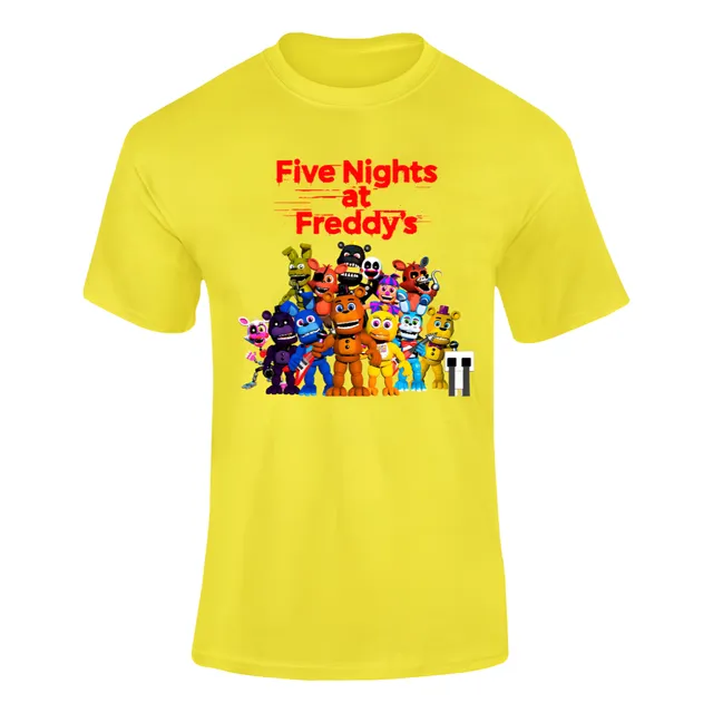 Polera Manga Corta Five Nights At Freddy's Cod 17