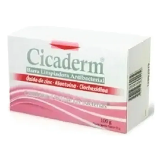 Jabon Antibacterial Cicaderm 100 Gr