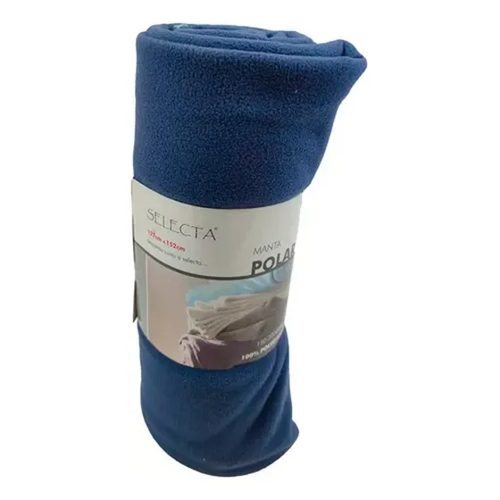 Manta Polar 1 Plaza 152x127 Cm Polyester Varios Colores