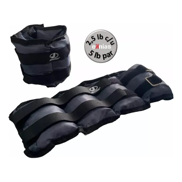 Pesa Tobillera Jogger De 5lb Ajustable 2pcs Set