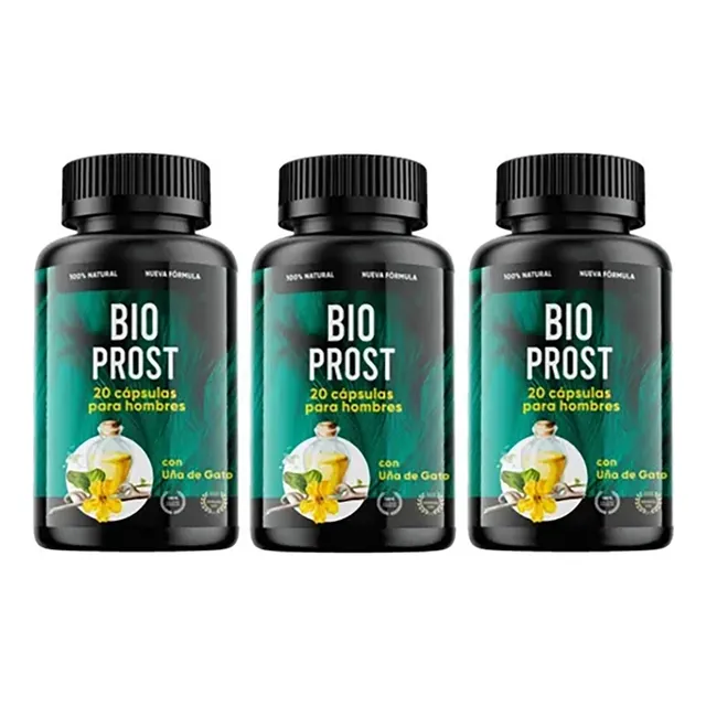 Bioprost Incrementa La Potencia Y El Crecimiento 3 Frascos