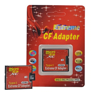 Adaptador De Memorias Micro Sd Tf A Cf Compact Flash Tipo I Adaptador De Memorias Micro Sd Tf A Cf Compact Flash Tipo I