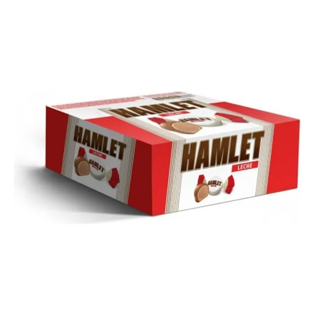 Bombon Hamlet Sabor Chocolate Con Leche X 30 Unidades