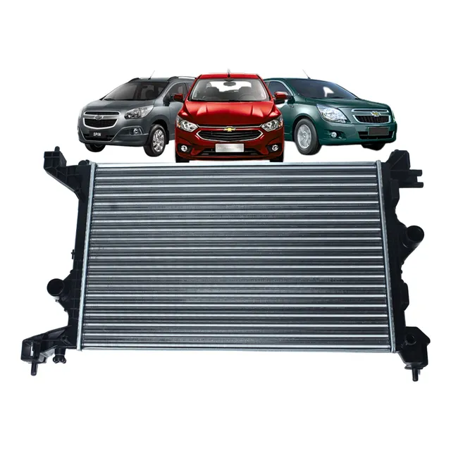 Radiador Gm Onix Cobalt Prisma 2012 2013 2014 Com Ar Manual