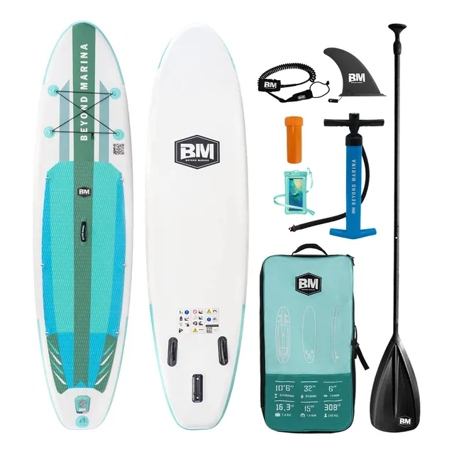 Beyond Marina Tabla Remo Inflable Para Adulto Surf Luz Pluma