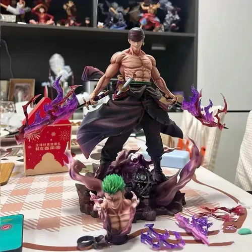 Estátua Extra De Presente De Aniversário De Anime Zoro Vs Ka