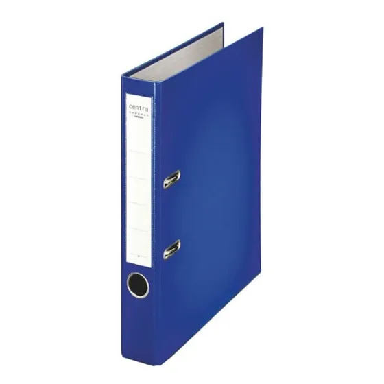 Centro Leitz Chromo Archivador Plastico Carpeta Slim Azul
