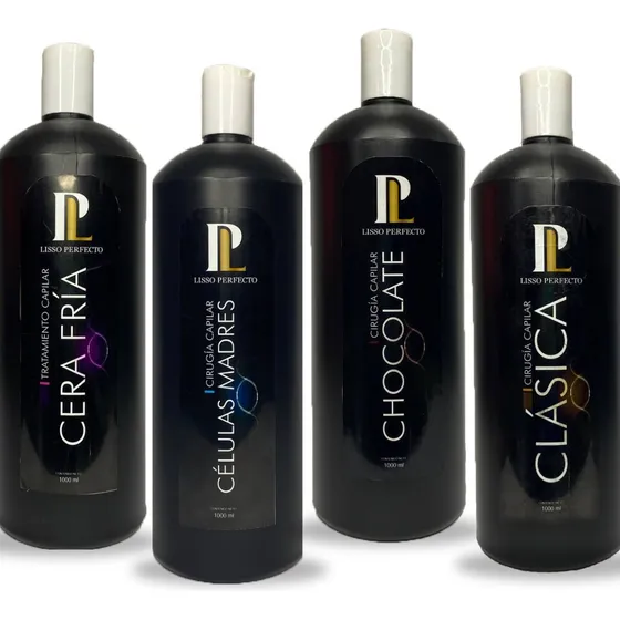  Kit Antiresiduos + 4 Lit Cirugía O Cera Fría Lisso Perfecto
