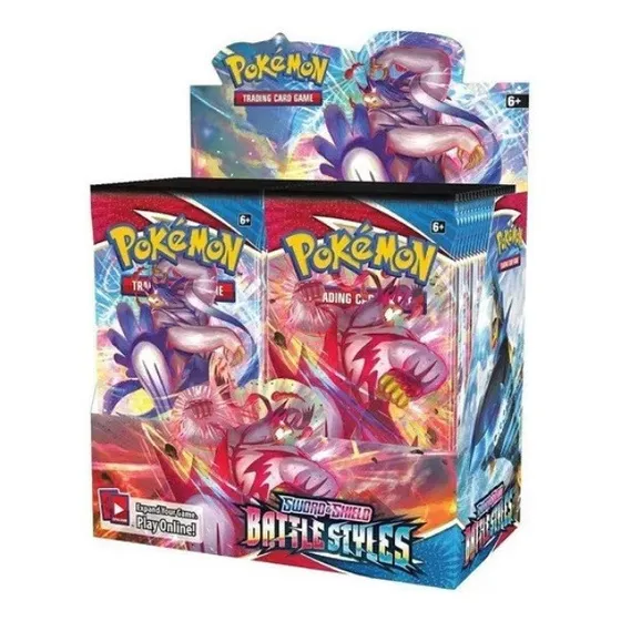 Caja De Sobres Pokémon, Espada Y Escudo, Brillante, Reciclad