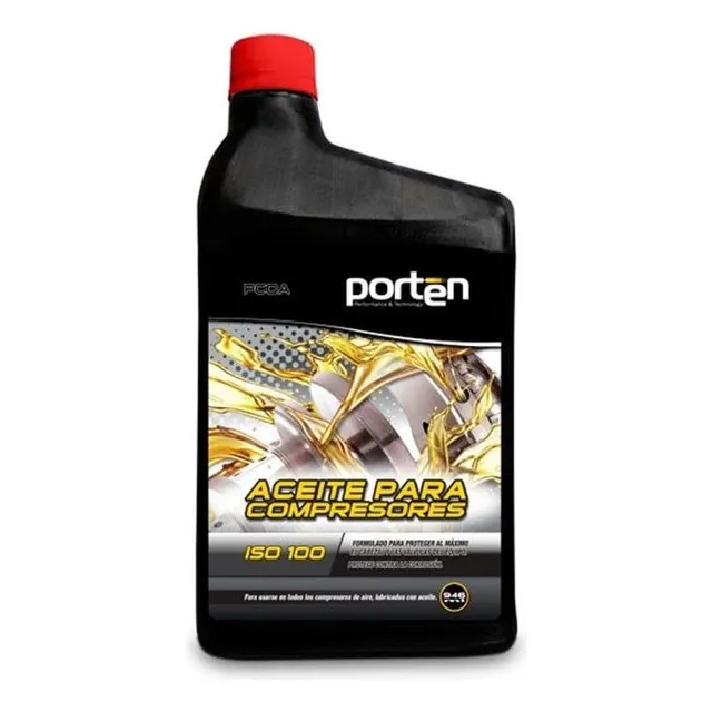 Aceite Para Compresor Aire Con Piston Iso 100 Litro Premium