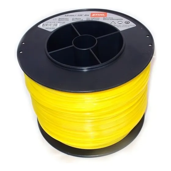 Nylon Stihl P/orilladora 3,0mm X 329m Estriado Carrete Color Amarillo