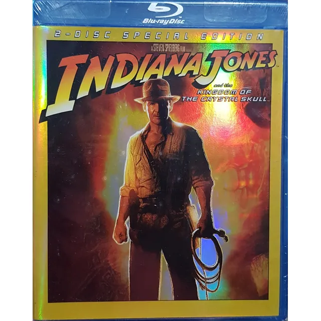 Bluray Original Indiana Jones & Kingdom Of The Crystal Skull