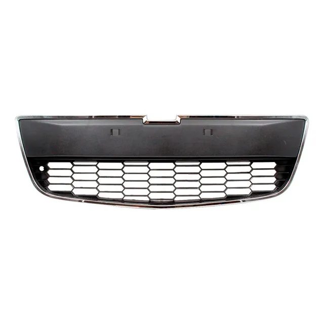 Qcp Parrilla Inferior Frontal Negro/filo Cromado Sonic 12