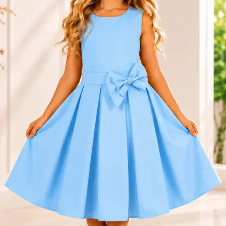 Vestido De Menina Infantil Rodado Festa Casamento Formatura