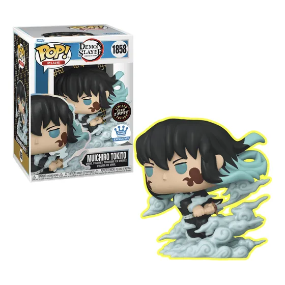 Tokito Chase Funko Pop 1858 Plus Demon Slayer Exclusivo
