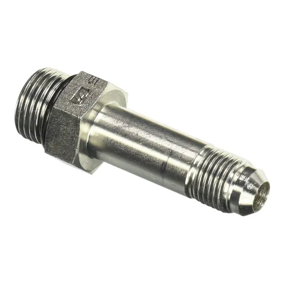 Industrie Acero Recto Tubo Largo Sae Orb Rosca Jic Ring