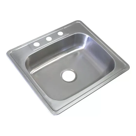 Fregadero Sobretope 1 Ponchera 53x51cm Fiorella