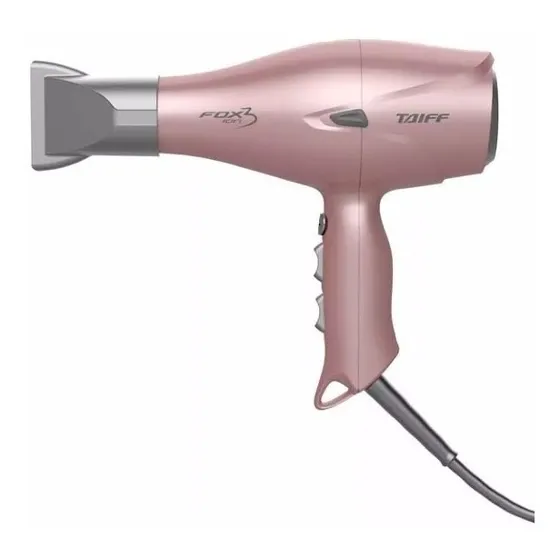 Secador Profissional Taiff Fox Ion 3 Rose 2200w 110v