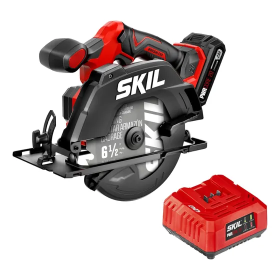 Skil Kit De Sierra Circular Compacta Inalámbrica 20v Cr6413b