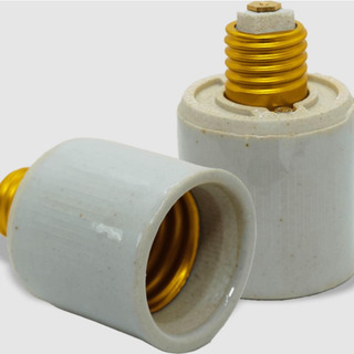 Porta Lamp Ampli. Adaptador E-27 Para E40 4a/250v - Germer Porta Lamp Ampli. Adaptador E-27 Para E40 4a/250v - Germer