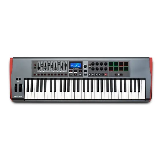 Controlador Novation Impulse 61
