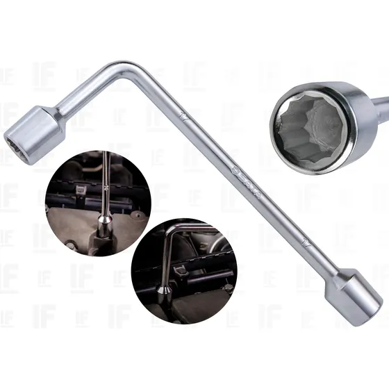 Chave De Biela Tipo L 14mm Profissional Mecânico