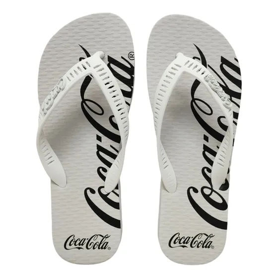 Chinelo Coca-cola Spencerian Crop2 Masculino